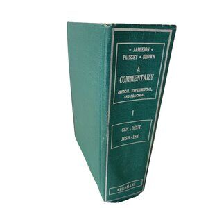 A Commentary on the Bible Critical Experimental Practical Old Testament Eerdmans